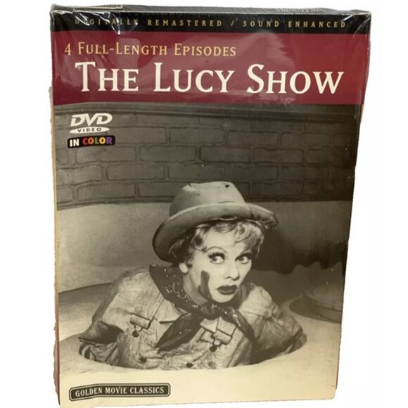 The Lucy Show DVD Golden Movie Classics Digitally Remastered NEW SEALED - Picture 1 of 4